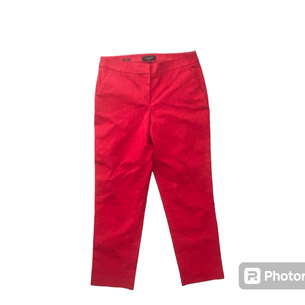 beautiful red talbots curvy pants